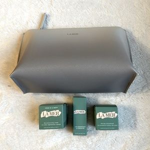 Lamer mini products and cosmetcs bag.